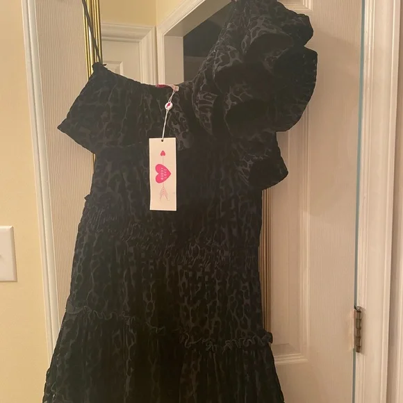 buddy love one shoulder dress Buddy love one shoulder ruffle dress